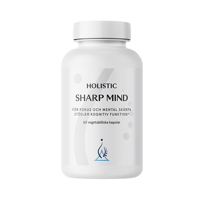 Sharp Mind 60 vegetabiliska kapslar – från Holistic – 287 kr – hos Bodystore