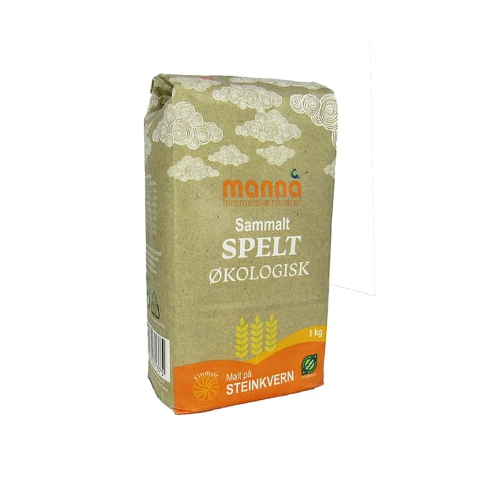Dinkelmjöl 1 kg – från Manna – 49 kr – hos Bodystore