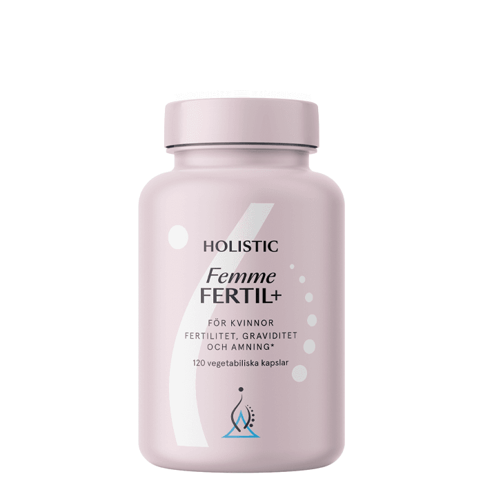 Femme FERTIL + 120 kapslar från Holistic – köp hos Bodystore