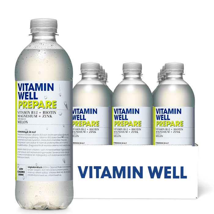 12 x Vitamin Well Vitamindryck 500ml – från Vitamin Well – 229 kr – hos Bodystore