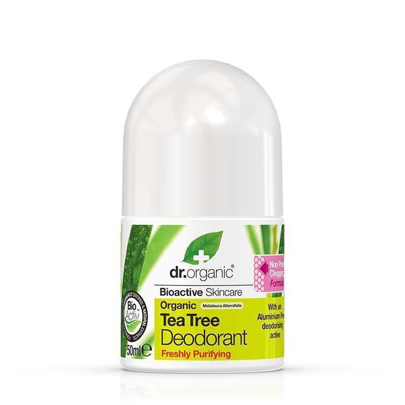 Tea Tree Deodorant 50 ml – från Dr Organic – 89 kr – hos Bodystore