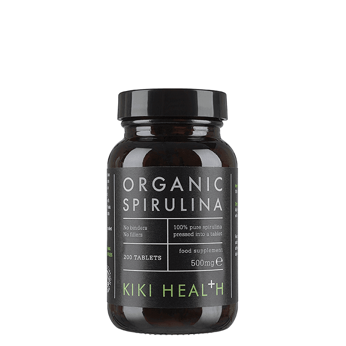 Organic Premium Spirulina 200 Tabletter – från Kiki Health – 163 kr – hos Bodystore