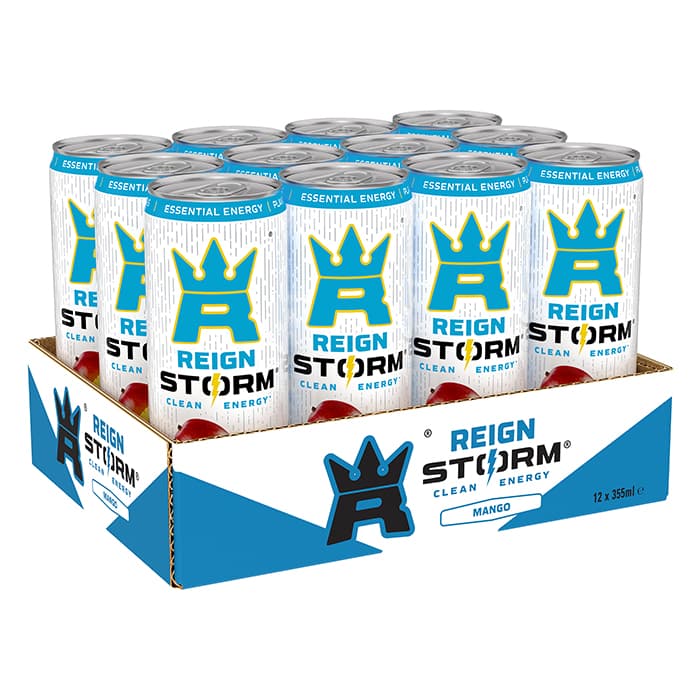 12 x Reign Storm Energy 335 ml 2 kr pant – från REIGN – 299 kr – hos Bodystore