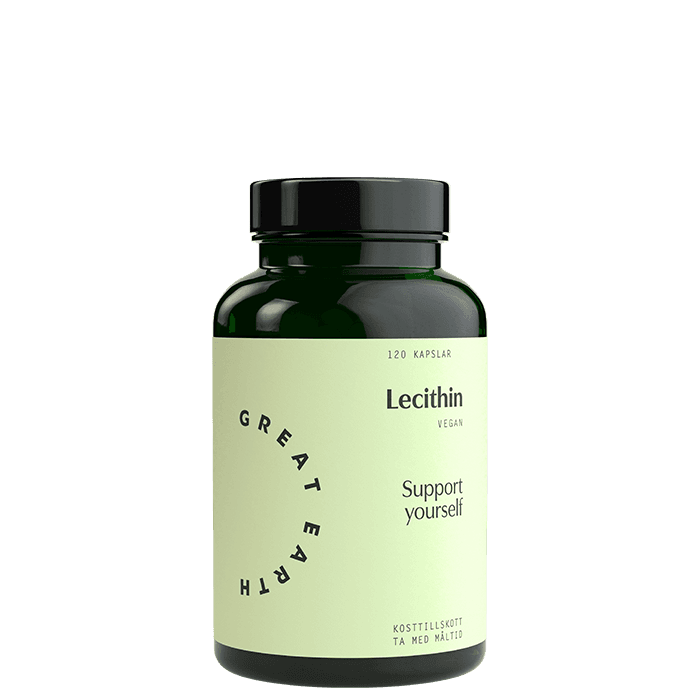 Lecithin Softgels 1200 mg 120 kapslar – från Great Earth – 199 kr – hos Bodystore