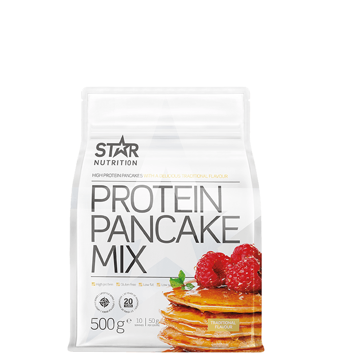 Protein pancake mix, 500 g – från Star Nutrition – 159 kr – hos Bodystore