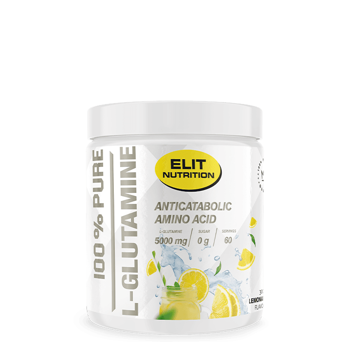 ELIT 100% Pure L-glutamine, 300 g – från Elit Nutrition – 309 kr – hos Bodystore
