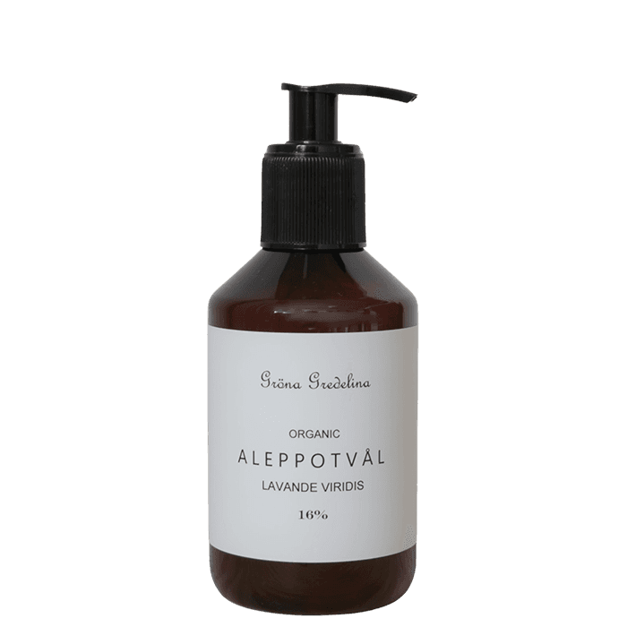 Aleppotvål Lavendel 250 ml – från Gröna Gredelina – 129 kr – hos Bodystore