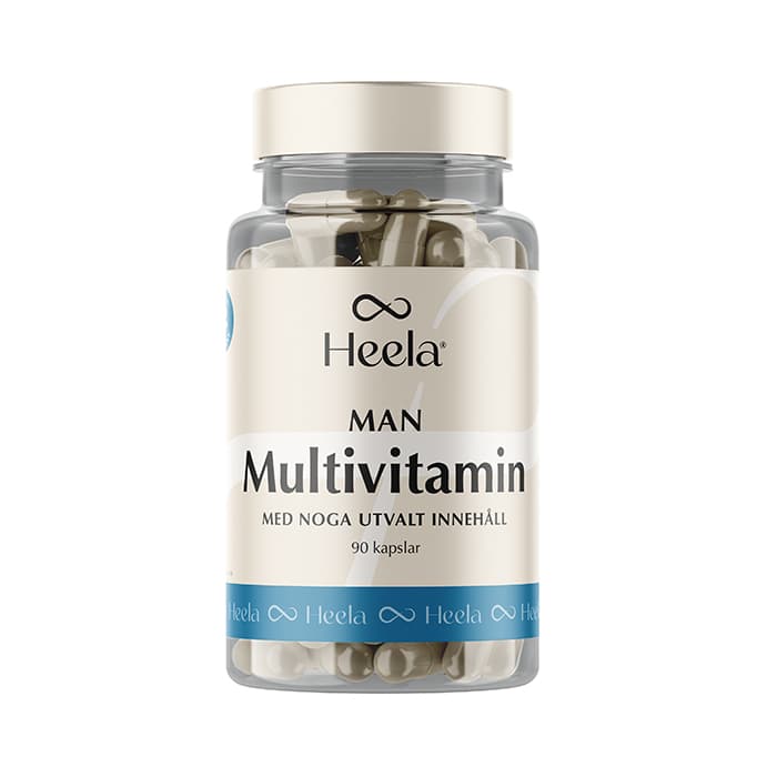 Multivitamin Man 90 kapslar – från Heela – 135 kr – hos Bodystore