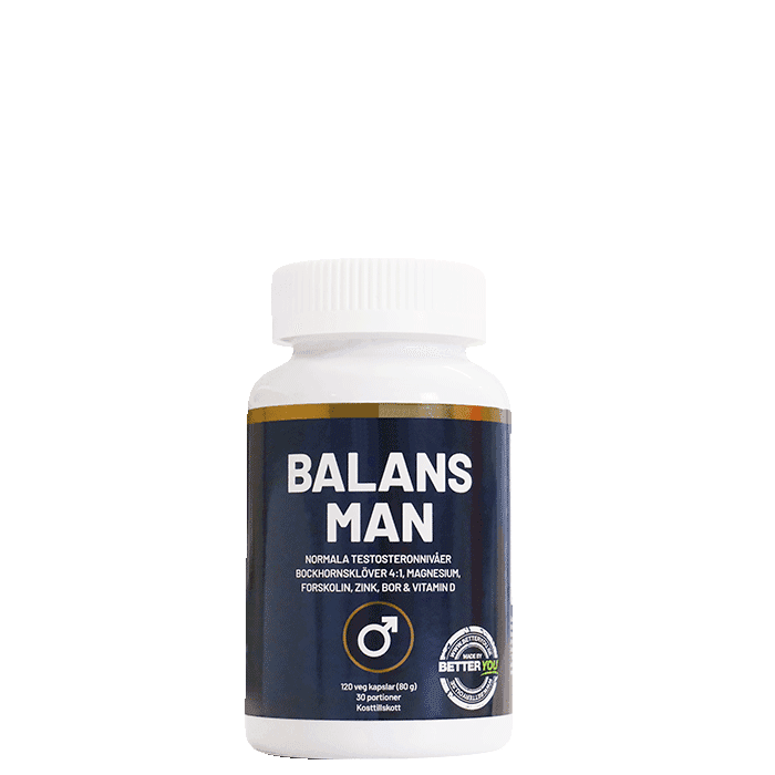 Balans Man 120 kapslar – från Better You – 263 kr – hos Bodystore