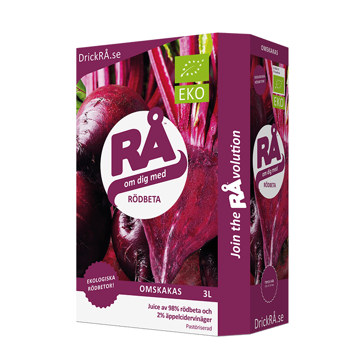 Ekologisk Rödbetsjuice 300 cl – från RÅ – 164 kr – hos Bodystore
