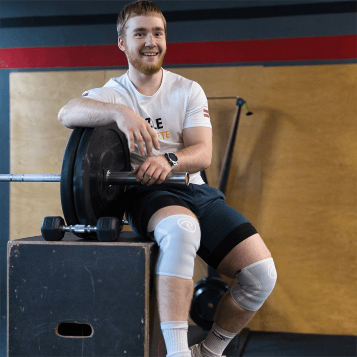 RX Knästöd 5mm Vit – från Rehband – 449 kr – hos Bodystore