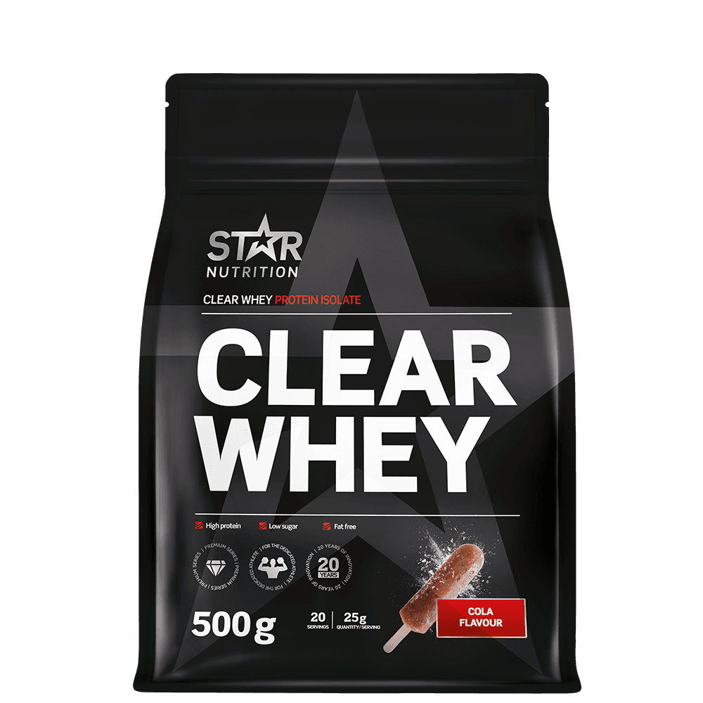 Clear Whey Vassleprotein 500 g – från Star Nutrition – 279 kr – hos Bodystore
