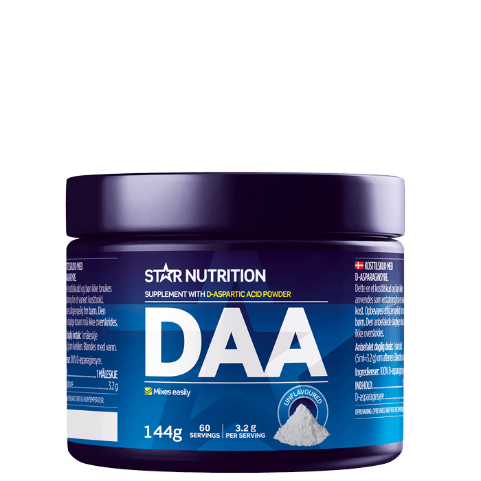 D-Aspartic Acid Aminosyror 144 g – från Star Nutrition – 169 kr – hos Bodystore