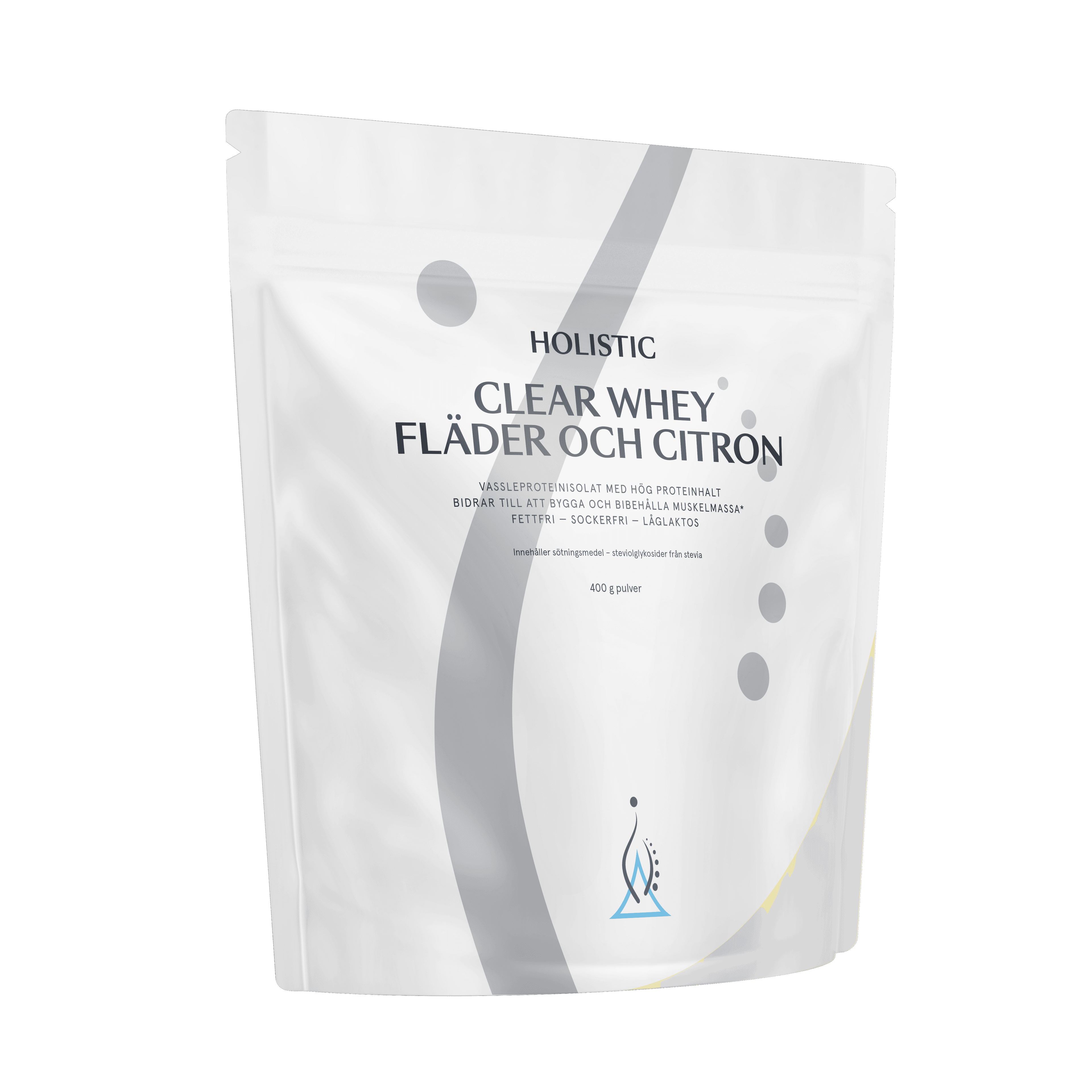 Clear Whey vassleproteinisolat fläder och citron 400 g från Holistic – köp hos Bodystore