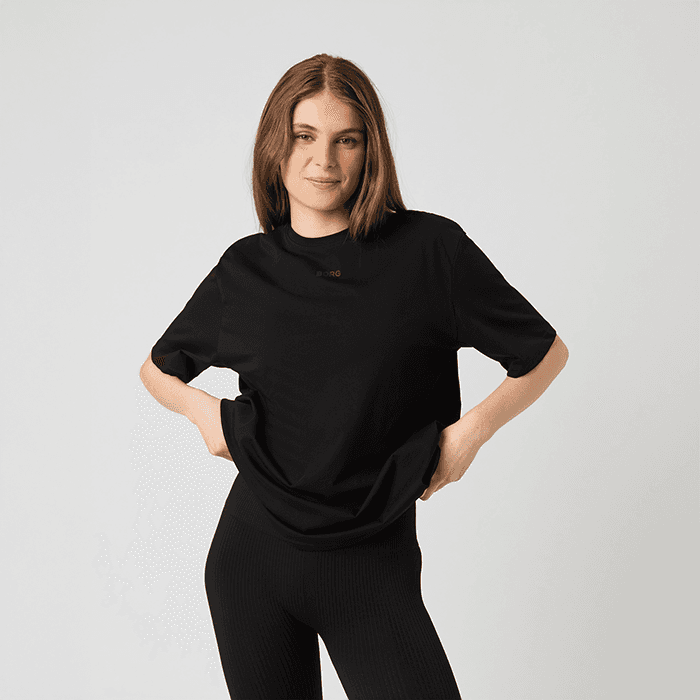 Oversized T-shirt Svart – från Björn Borg – 499 kr – hos Bodystore