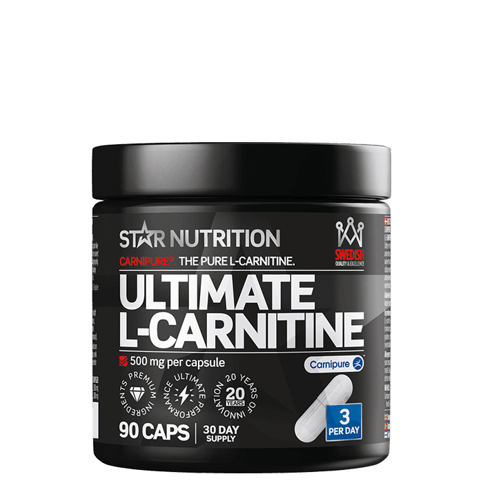 Ultimate L-Carnitine Fettförbrännare 90 Kapslar – från Star Nutrition – 219 kr – hos Bodystore
