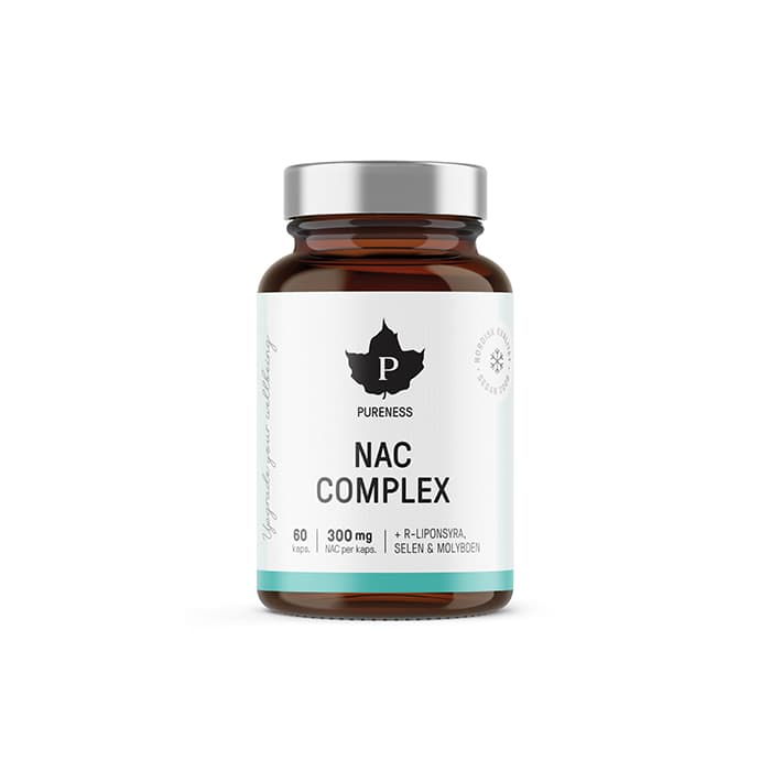 NAC Complex 300 mg 60 kapslar – från Pureness – 223 kr – hos Bodystore