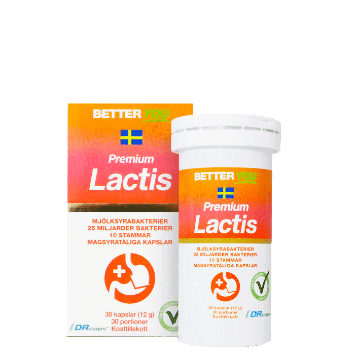 Premium Lactis 30 kapslar – från Better You – 259 kr – hos Bodystore