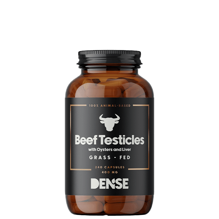 Dense Beef Testicles Oyster + Liver 240 kapslar från Dense – köp hos Bodystore