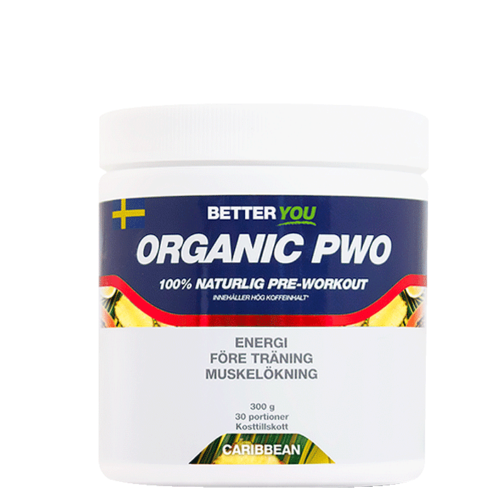 Organic PWO 300 g – från Better You – 283 kr – hos Bodystore