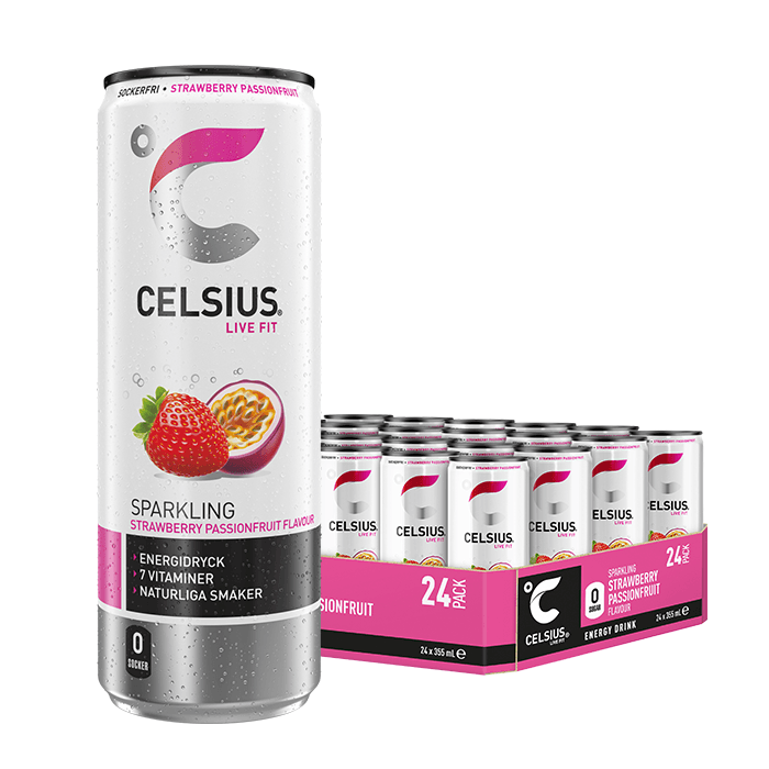 24 x Celsius, 355 ml 2 kr pant – från Celsius – 509 kr – hos Bodystore