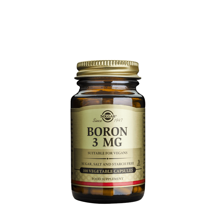 Boron 100 kapslar från Solgar – köp hos Bodystore