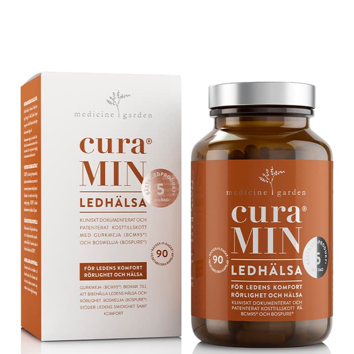 CuraMIN Forte 500 mg 90 kapslar – från MedicineGarden – 349 kr – hos Bodystore