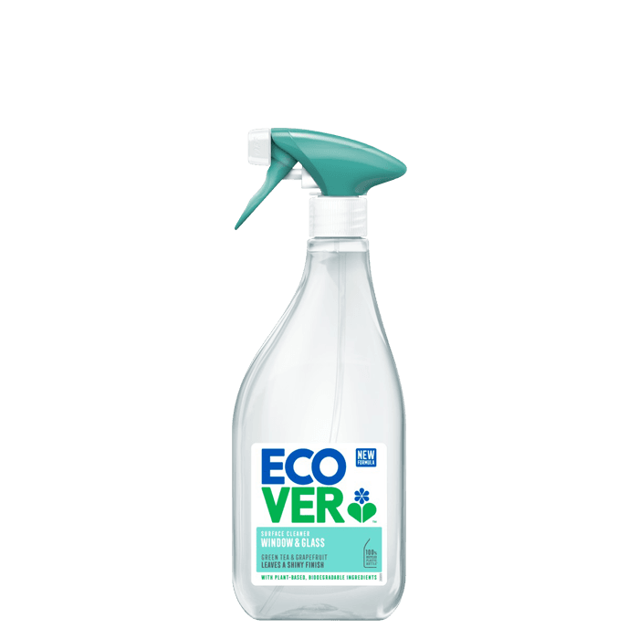 Fönsterputs spray Grönt te & Grapefrukt 500 ml – från Ecover – 55 kr – hos Bodystore