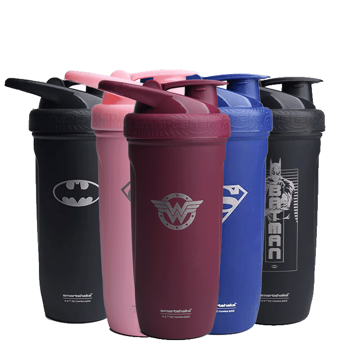 DC Comics Reforce Stainless Steel Shaker 900 ml – från Smartshake – 149 kr – hos Bodystore