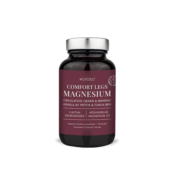 Comfort Legs Magnesium 90 kapslar – från Nordbo – 160 kr – hos Bodystore