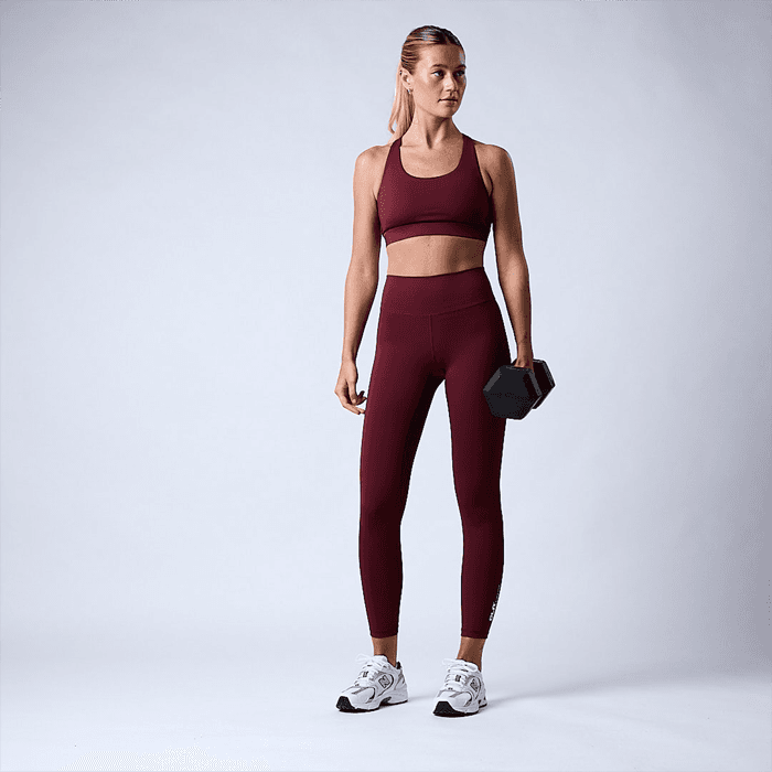 Fuse V-shape 7/8 Tights Röd – från CLN ATHLETICS – 699 kr – hos Bodystore