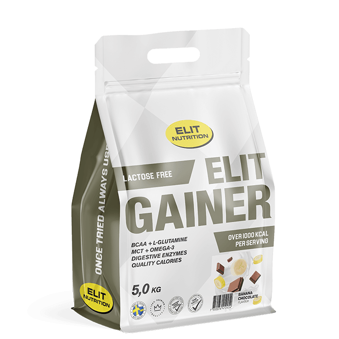 ELIT Gainer Laktosfri 5 kg – från Elit Nutrition – 1199 kr – hos Bodystore