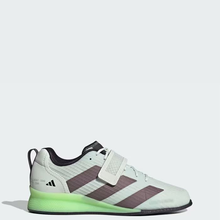 Adipower Weightlifting 3 Sko Pastellgrön – från Adidas – 2299 kr – hos Bodystore