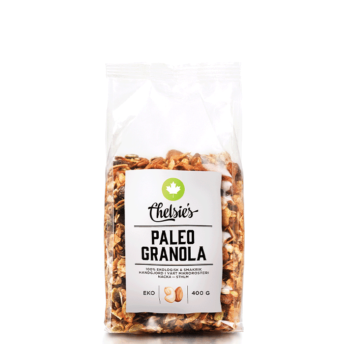 Granola Paleo 400 g – från Chelsie s Organic Gourmet Prod – 99 kr – hos Bodystore
