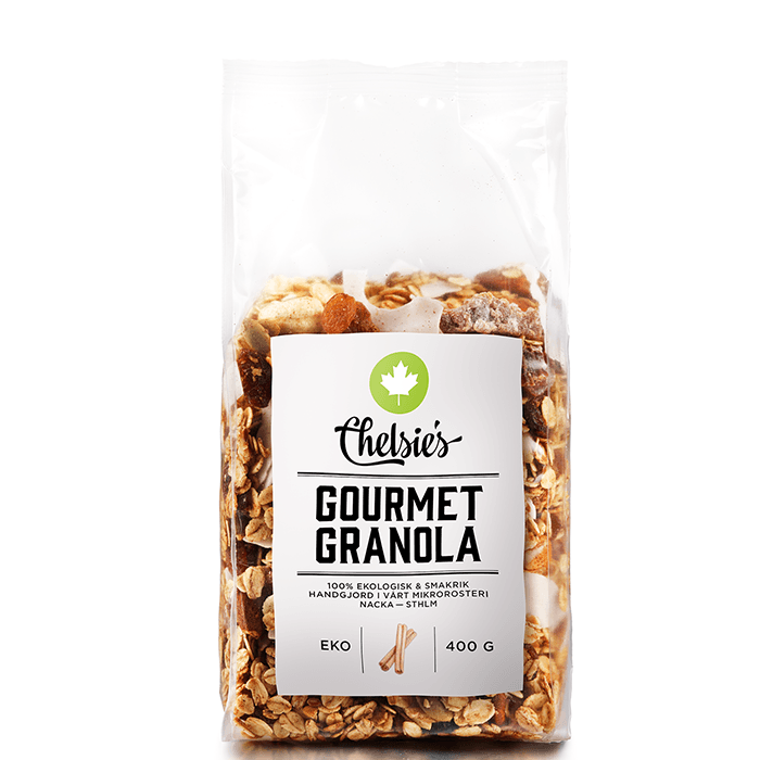 Gourmet Granola 400 g från Chelsie s Organic Gourmet Prod – köp hos Bodystore