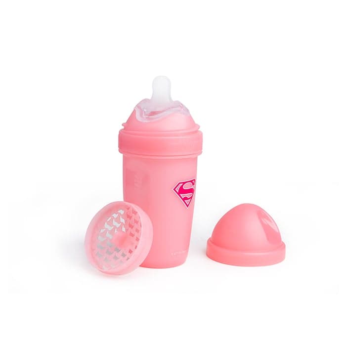 Nappflaska 240 ml Supergirl från Herobility – köp hos Bodystore