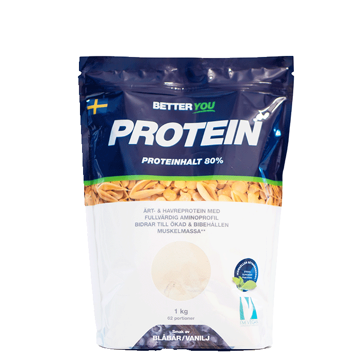 Ärt och Havreprotein 1 kg – från Better You – 330 kr – hos Bodystore