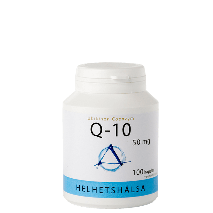 Q-10 50 mg 100 kapslar – från Helhetshälsa – 220 kr – hos Bodystore