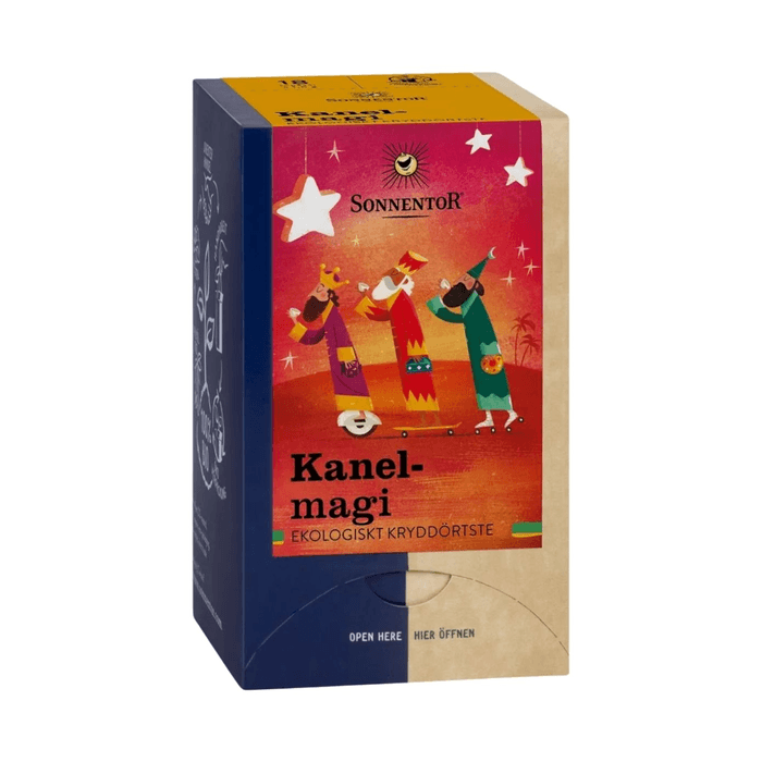 Kanelmagi Örtte i Tepåsar Ekologiskt 18st – från Sonnentor – 74 kr – hos Bodystore