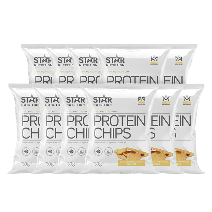 10 x Protein Chips, 30g från Star Nutrition – köp hos Bodystore