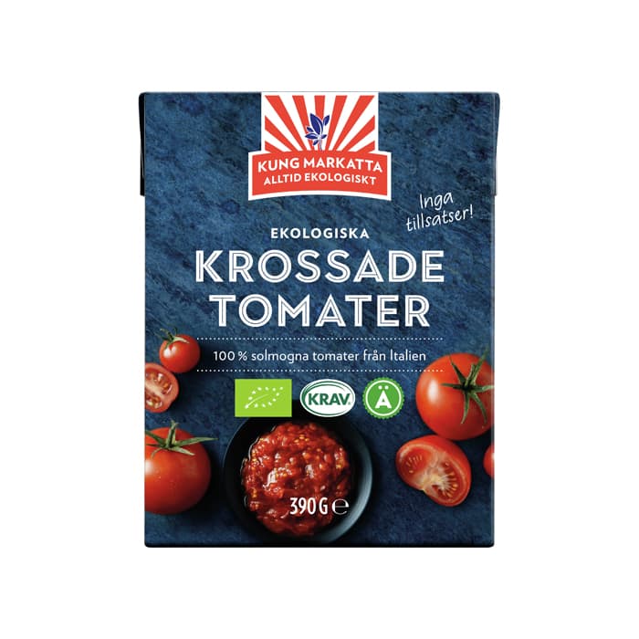 Krossade Tomater Krav 390 g – från Kung Markatta – 22 kr – hos Bodystore