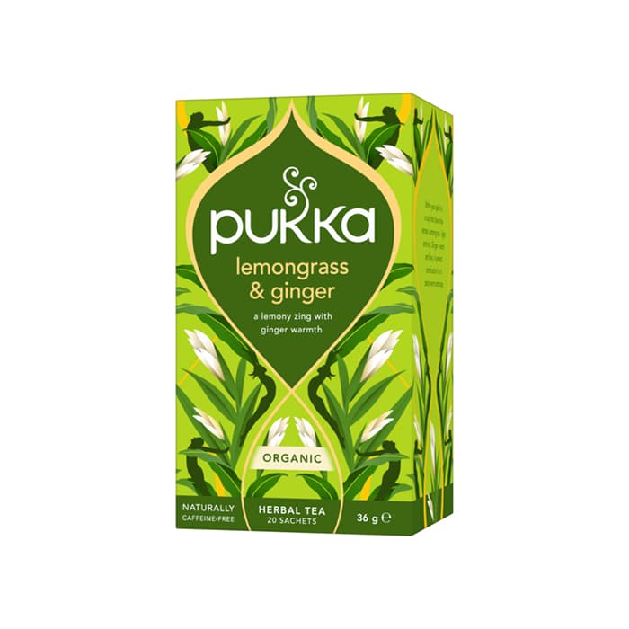 Örtte Lemongrass & Ginger EKO 20 st – från Pukka – 49 kr – hos Bodystore