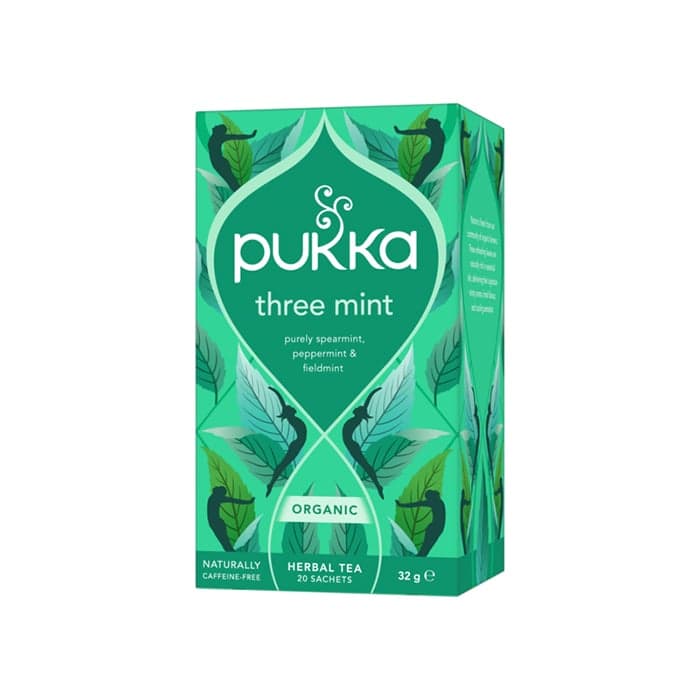 Örtte Three Mint EKO 20 st – från Pukka – 49 kr – hos Bodystore