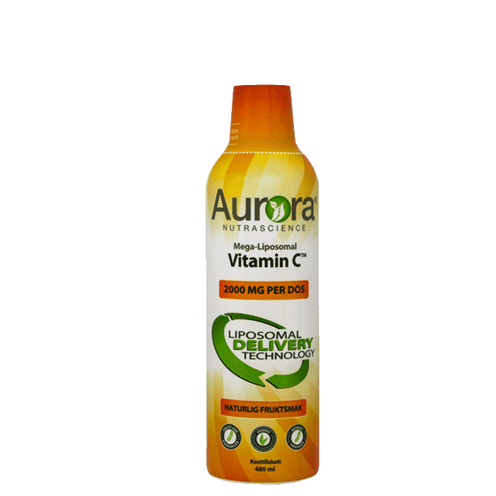 Mega Liposomal C-vitamin 480 ml – från Aurora – 427 kr – hos Bodystore