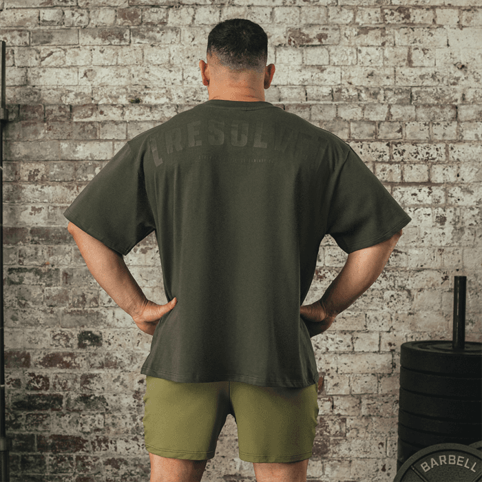 Resolve Oversized T-shirt Unisex Khaki – från SBD Apparel – 549 kr – hos Bodystore