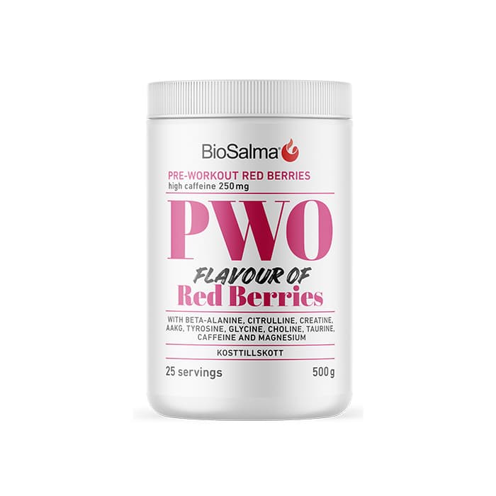 PWO 500g från BioSalma – köp hos Bodystore