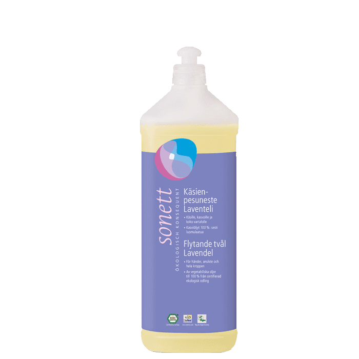 Tvål Lavendel 1 liter – från Sonett – 169 kr – hos Bodystore