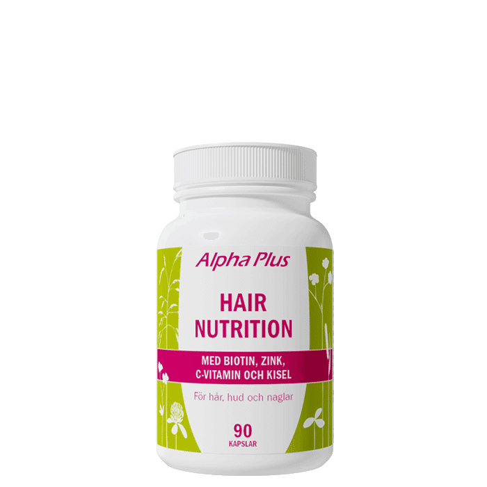 Hair Nutrition 90 kapslar – från Alpha Plus – 199 kr – hos Bodystore