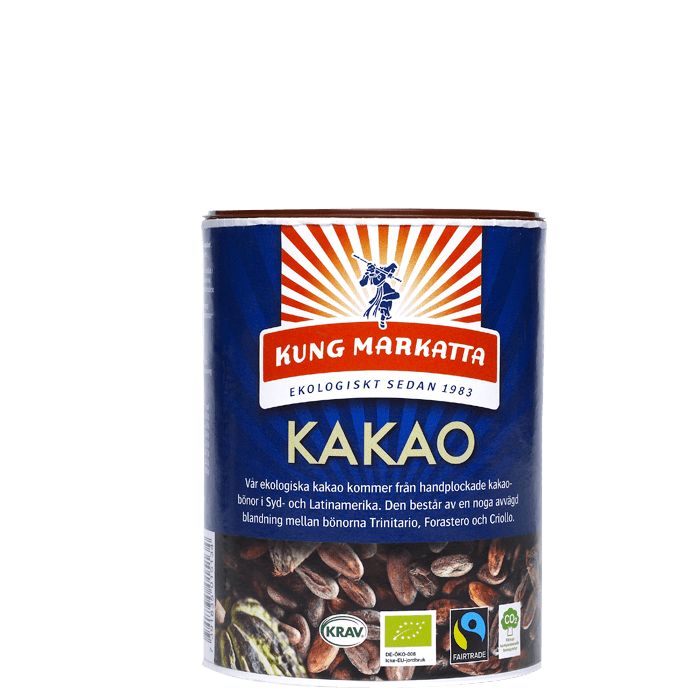 Kakao 250 g – från Kung Markatta – 149 kr – hos Bodystore