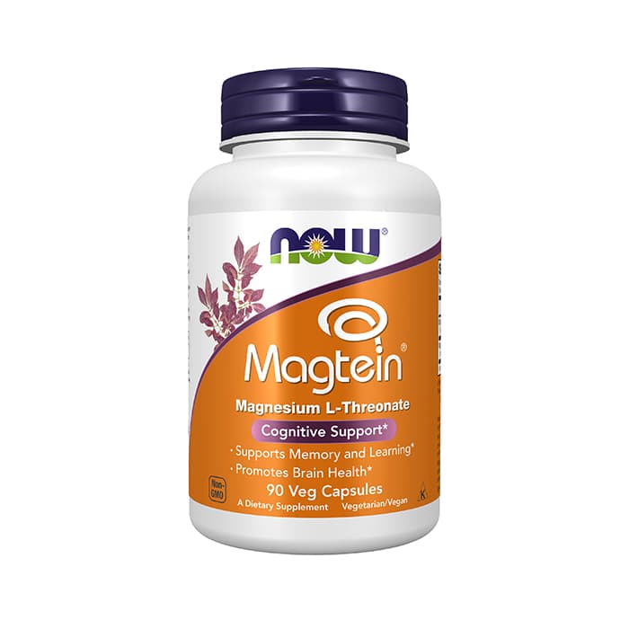 Magtein® 90 vegkapslar – från Now Foods – 491 kr – hos Bodystore